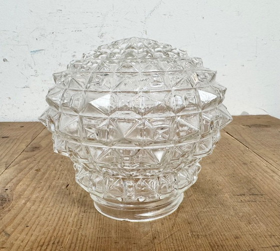 Image 1 of Suspension vintage en porcelaine blanche, années 1970