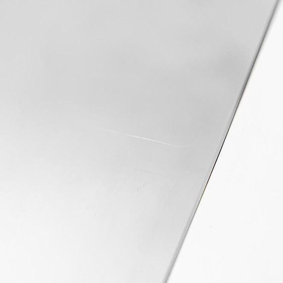 Tavolino vintage in legno laccato bianco e vetro, design italiano degli anni '70. – Libri d'arte, Wood, Glass (photo 7 of 8)