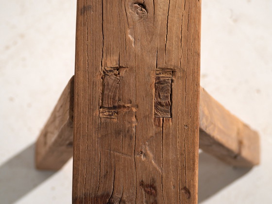 Antike Ulmenholz Bank, China, circa 1900, Bänke, Rustic (Foto 6 von 9)