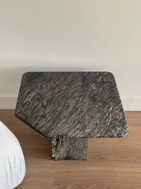 Image 1 of Tavolino laterale in marmo vintage