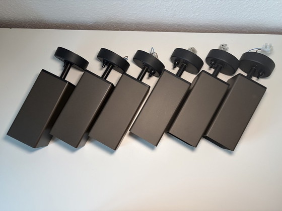 6x STAFF square spotlights, vintage 70s style, with on/off switch – Spot lights, Metal (photo 12 of 13)