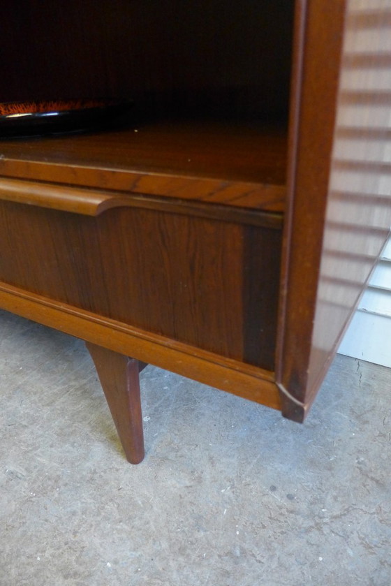 Image 1 of Beautiful vintage mid-century Fristho highboard wall cabinet