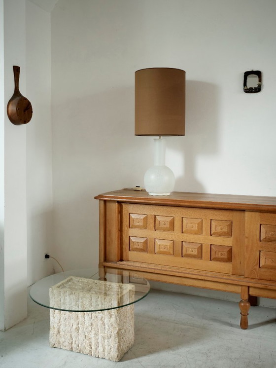 Image 1 of Lampada Doria Leuchten bianco opalino