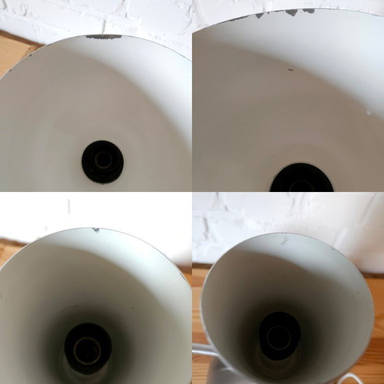 Image 1 of Lampada da parete Herda Diabolo, vintage in alluminio stile spaziale con lampada color bronzo