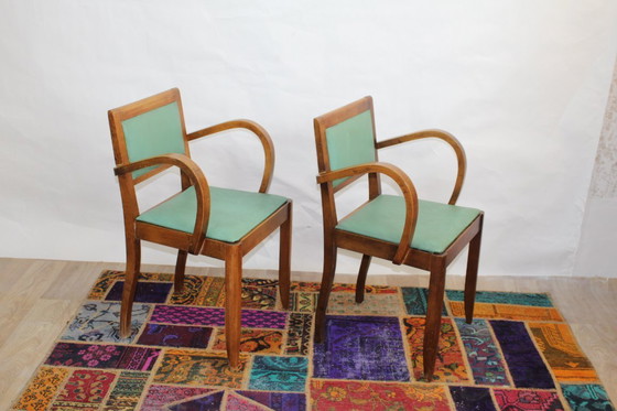 Image 1 of PAIR OF ART DECO BRIDGES 1950 FRANCE