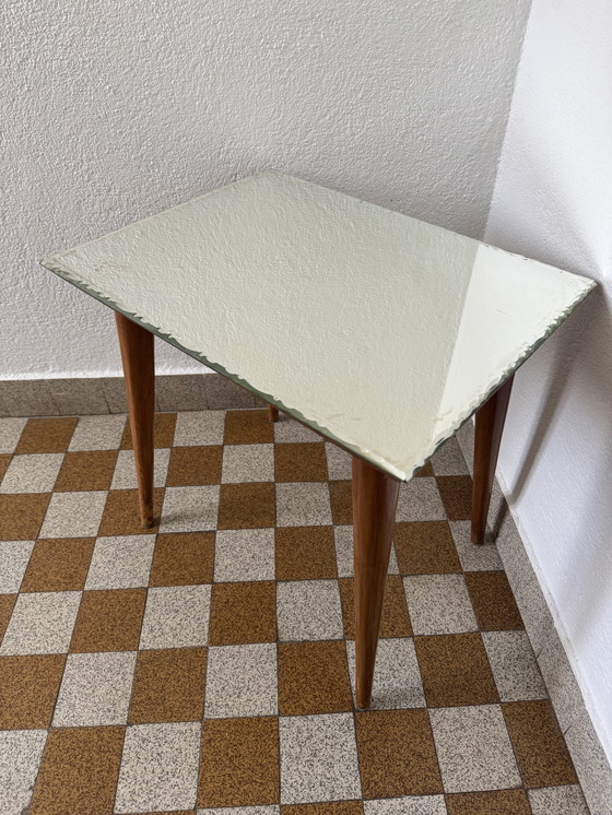 Image 1 of 60's salontafel spiegel
