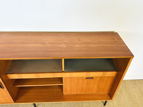 Image 1 of Tall Scandinavian teak sideboard, 1960s