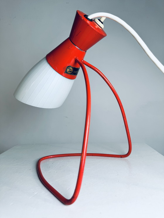 Image 1 of MODELL 1621 TISCHLAMPE VON JOSEF HURKA FÜR NAPAKO, TSCHECHOSLOWAKEI, 1950er Jahre