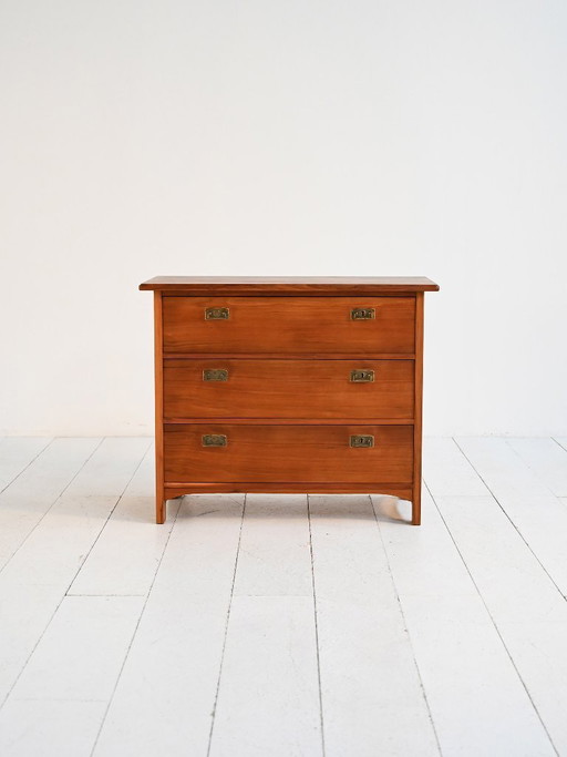 Scandinavian teak chest of drawers 1960s