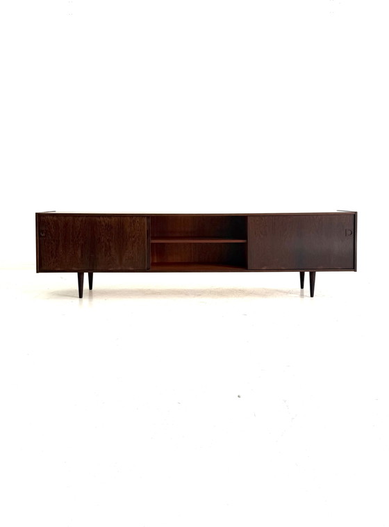 Vintage XL Danish Rosewood Lowboard, 1960s – Sideboard (photo 5 of 13)