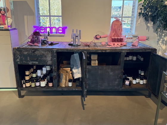 Image 1 of 3 x iron cabinets