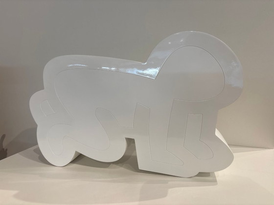 Image 1 of Keith Haring Radiant Baby (Polystone-Statue) Limitierte Auflage!