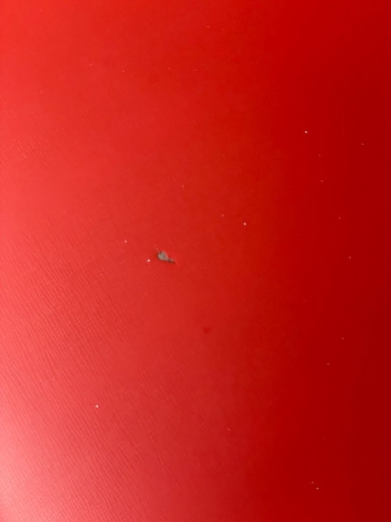 Image 1 of 6 Vintage 50's-60's RODE Skai eetkamerstoelen