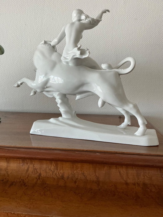 Image 1 of ❗️MUJER SOBRE EL TORO❗️van Herend ✨