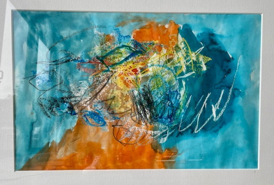 Image 1 of Heidi Feijen – ‘Ben’, gemengde techniek portret (59x76cm)