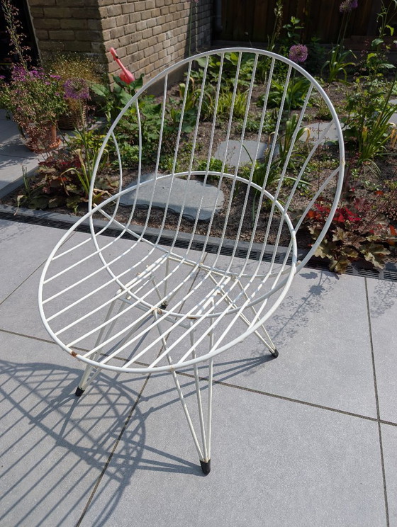 Image 1 of Silla Pastoe Wire, Cees Braakman. Modelo Combex. década de 1950