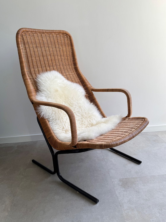 Image 1 of 1x Poltrona in rattan Dirk Van Sliedregt