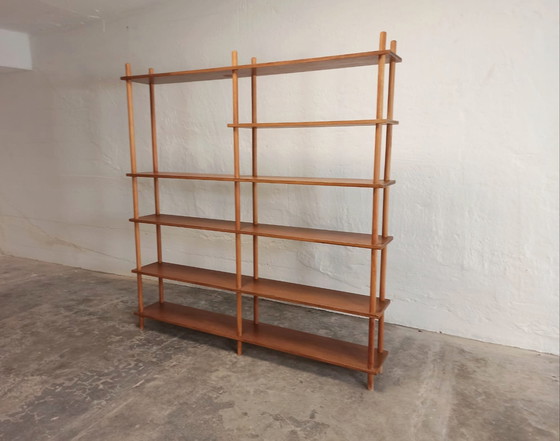Image 1 of Willem Lutjens stokkenkast shelving unit
