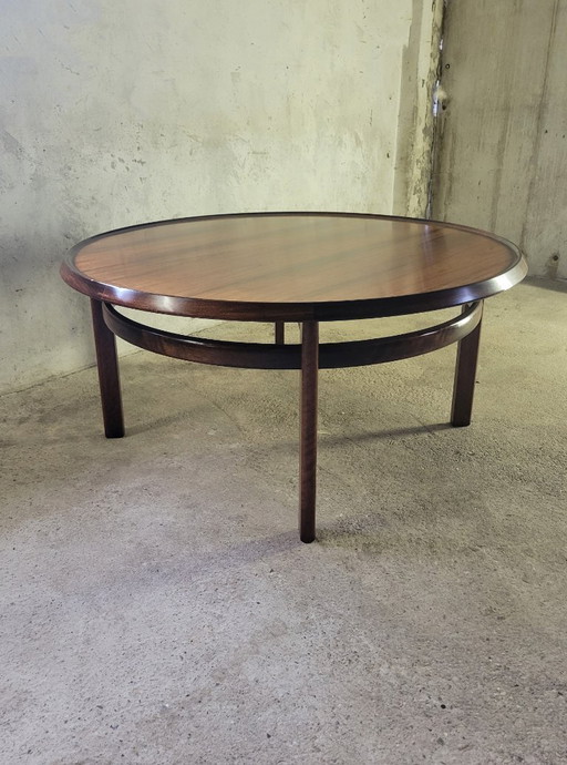 Table basse vintage "Bellis" de Torbjorn Afdal pour Bruksbo en pallisandre