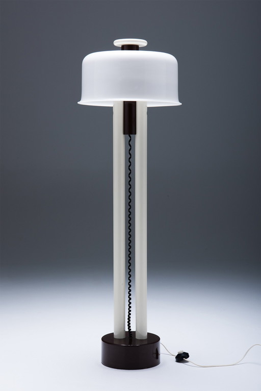 Witte Italiaanse Vloerlamp