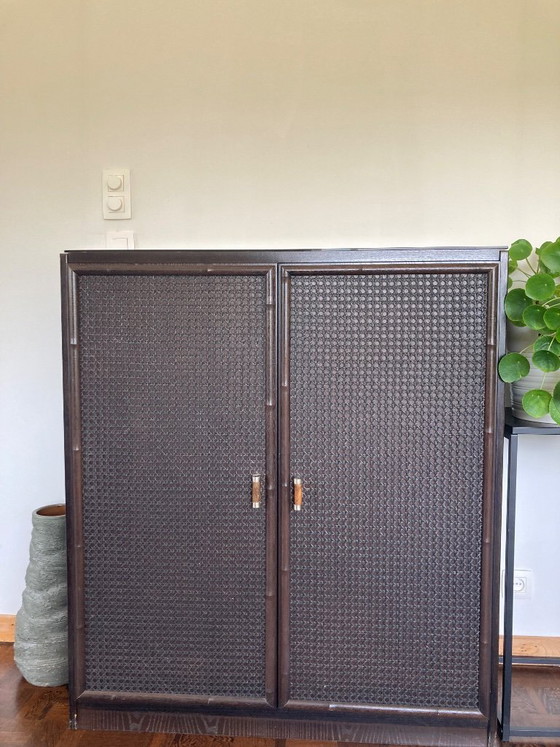 Image 1 of Solid wood buffet cabinet