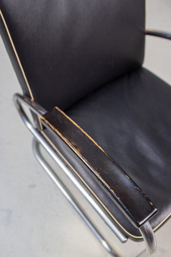 Image 1 of 1 sur 2 Fauteuil Mauser RS7 vintage, fauteuil relax, style milieu du siècle