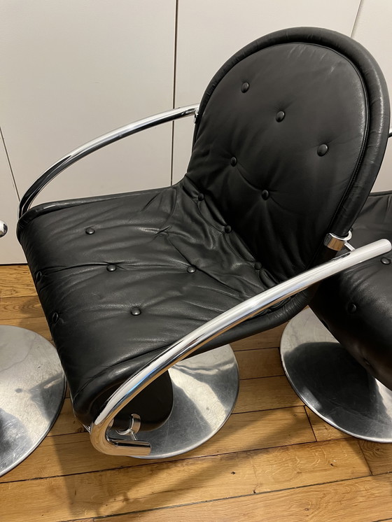 Image 1 of 4 chaises Verner Panton système 1-2-3 vers 1970