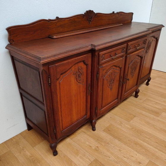 Buffet, commode, meuble mural de style Queen Anne – Buffet bas, Wood (photo 8 of 20)