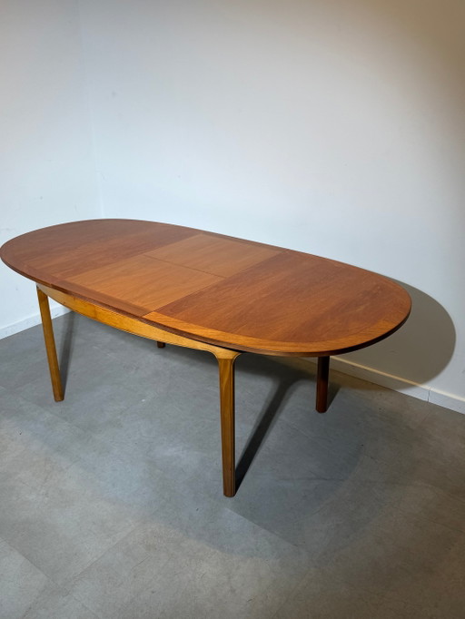 Nathan Extendable Teak Dining Table – British Mid-Century Modern, 1960s – eettafels (photo 2 of 7)