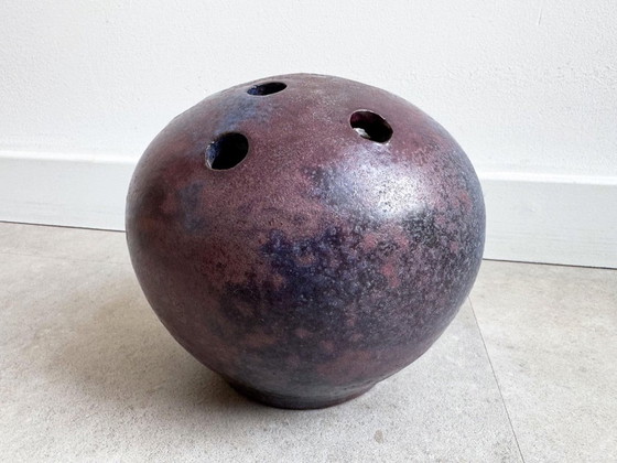 1x Magnifique objet/vase vintage en céramique d'atelier – Ceramic (photo 4 of 7)