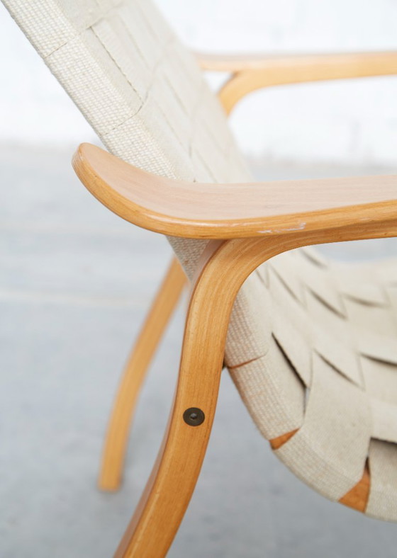Yngve Ekström Lounge Chair 'Primo High' für Swedese, Sessel, Holz, Beige (Foto 10 von 15)
