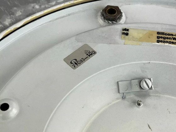 Image 1 of 60's 70's Peill & Putzler Plafonnier Verre Space Design Lampe