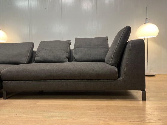Image 1 of B&B Italia Ray Corner Sofa Anthracite + Optional Carpet