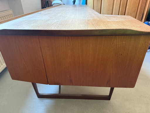 Desk, vintage, Scandinavian design, Peter Lovig Nielsen, teak wood