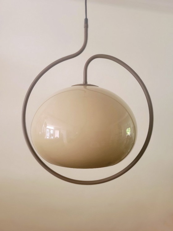 Image 1 of Lampe suspendue vintage de l'ère spatiale par Dijkstra de 1970