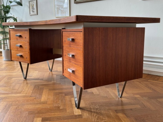 Image 1 of Bureau Boomerang Vintage Autoportant Tijsseling Nijkerk