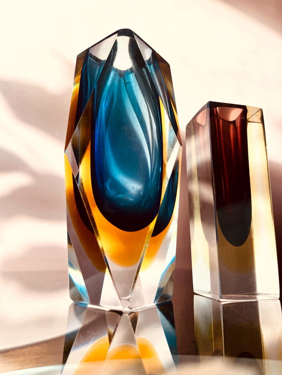 Image 1 of Flavio Poli Murano Mandruzatto “50/“60 vases