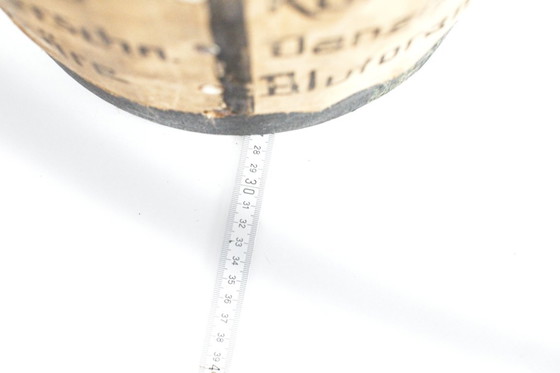 Image 1 of Vintage paper Deco | very old 1940 Bottle cardboard | 102cm high | Pub | Germany Korn Alcohol Rum Liqueur German Schnapps