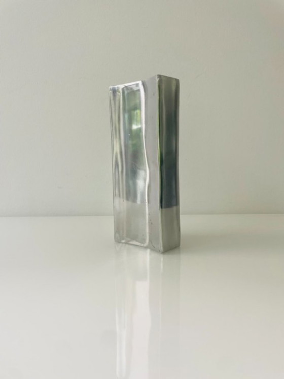 Image 1 of Modern stainless steel design vase with 3 openings