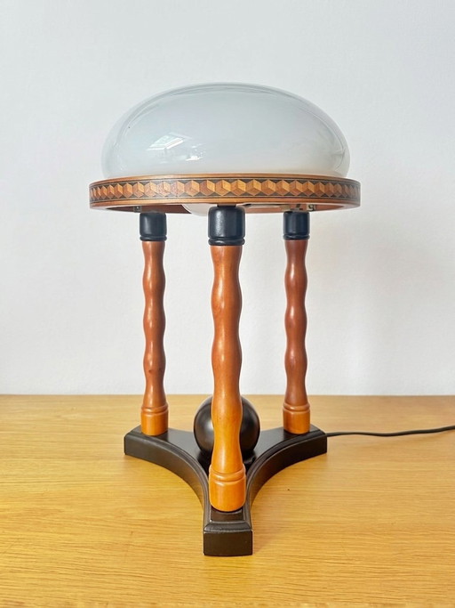 Temde table lamp, 1970s/80s, Art Deco, Postmodern