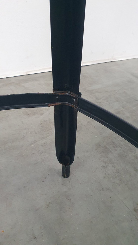 Image 1 of 3x Chaise Nicolle Sgabello da bar in metallo dal design industriale francese