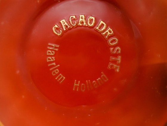 Image 1 of Set vintage del 1935 composto da brocca, tazza e piattino per cioccolata calda Droste.