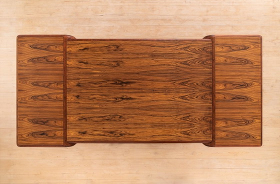 Image 1 of Scrivania direzionale suprema di Dyrlund, danese moderno, attribuita a Henning Jensen e Torben Valeur