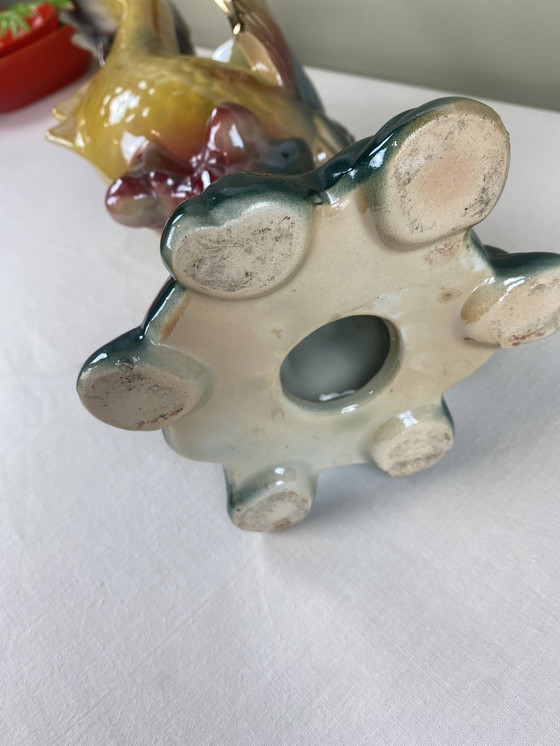 Image 1 of Large Vintage Fish Vase