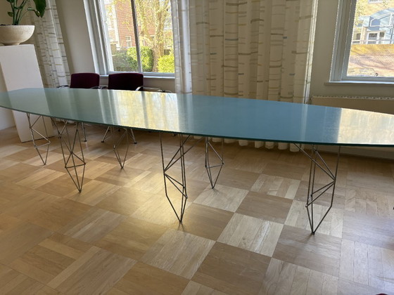 Image 1 of Beautiful blue designer table