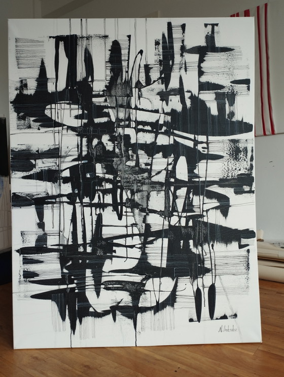 Image 1 of Natia Antadze Abstract Composition XXL