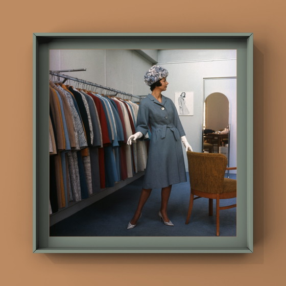 1x Photographie de mode milieu du siècle | Mannequin 1963 Amsterdam – Paper (photo 6 of 6)
