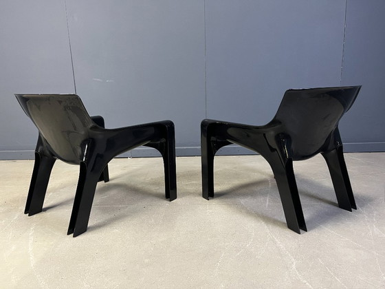 Image 1 of Coppia di poltrone Vicario di Vico Magistretti per Artemide, anni '70