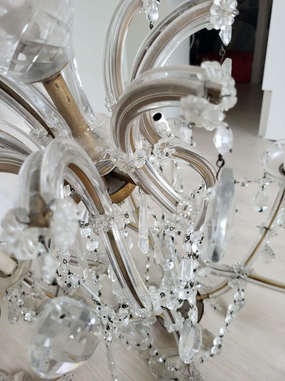 Image 1 of Grande lampadario di cristallo