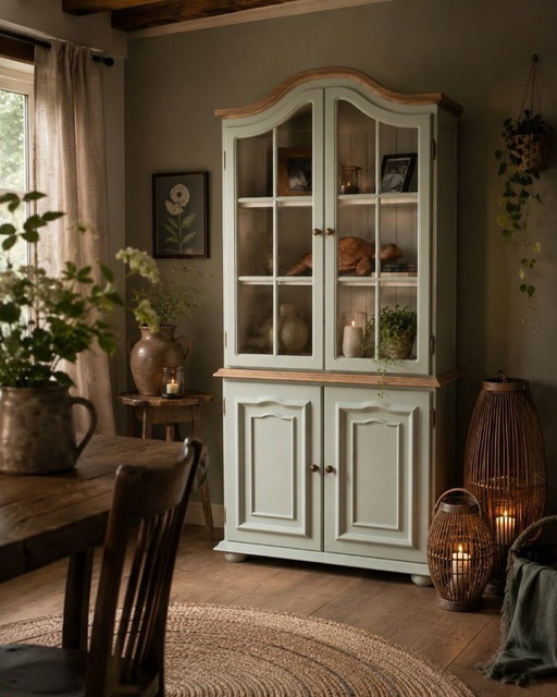 Armario vintage n.º 01 - Sage Garden | Mueble vintage seleccionado a mano | Restaurado con cariño | Pieza (photo 2 of 8)